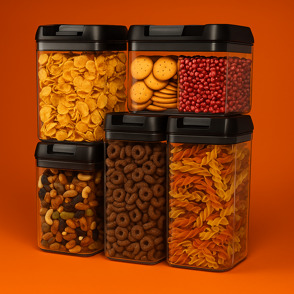 Set de recipientes de 6 piezas