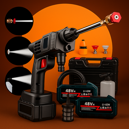 Hidro lavadora + 2 Baterías + Aspiradora 2 en 1