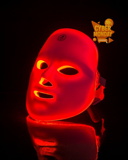 🎉MÁSCARA OMEX 7 EN 1 CON FOTOTERAPIA Y ¡GRATIS! 🎁 MASAJEADOR FACIAL